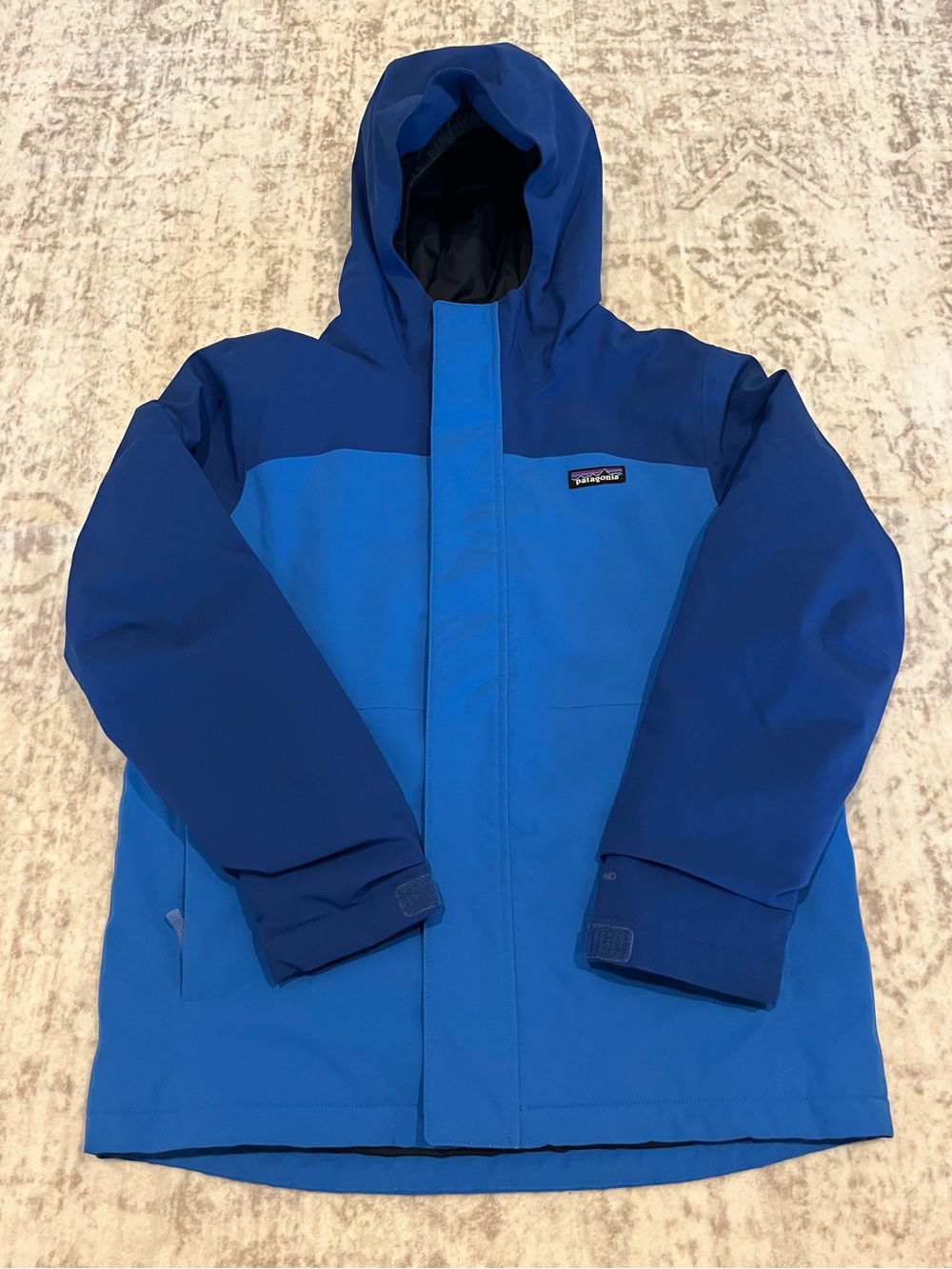 Patagonia Boys Large Blue Everyday Ready Jacket Excellent Condition